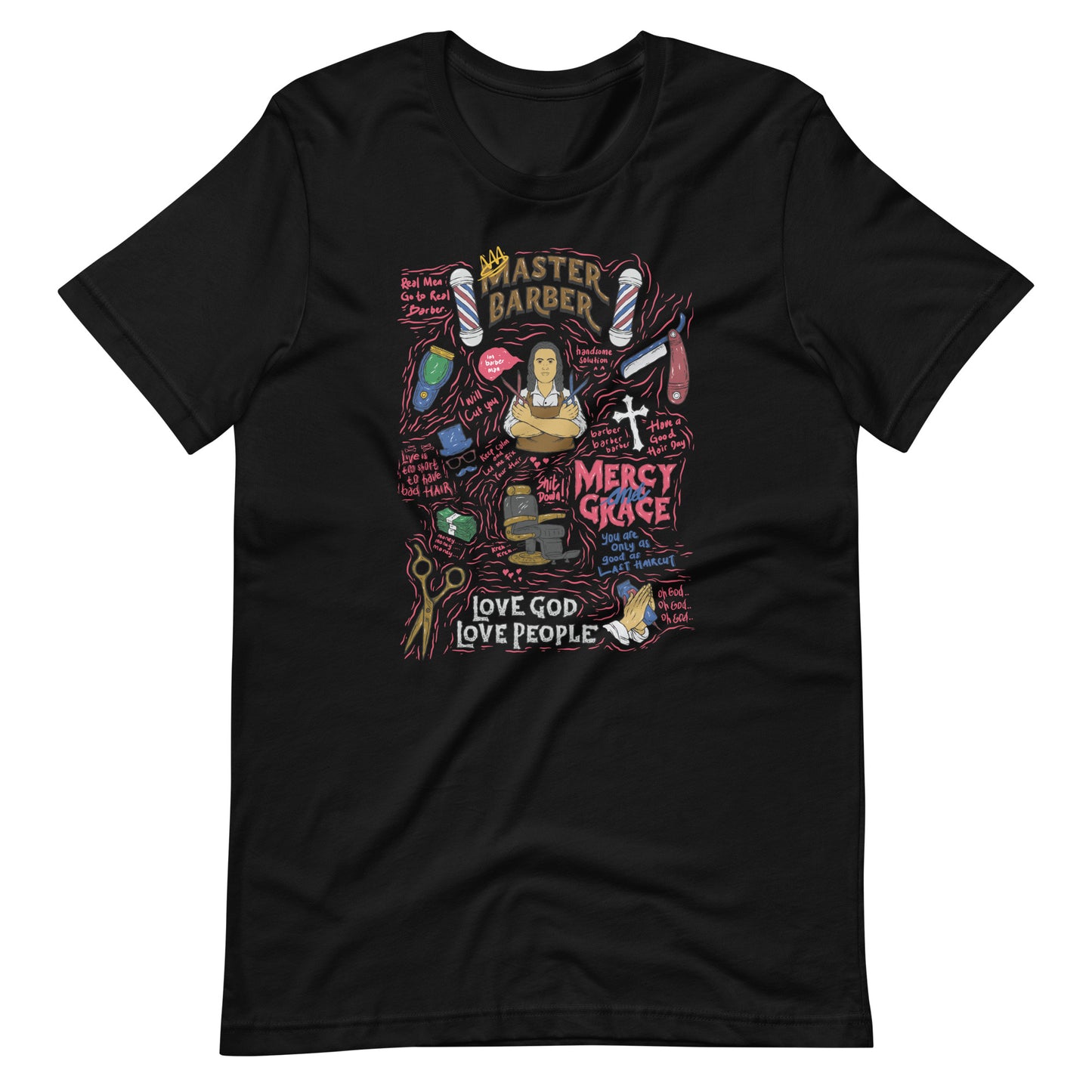 Master Barber Sayings T-Shirt