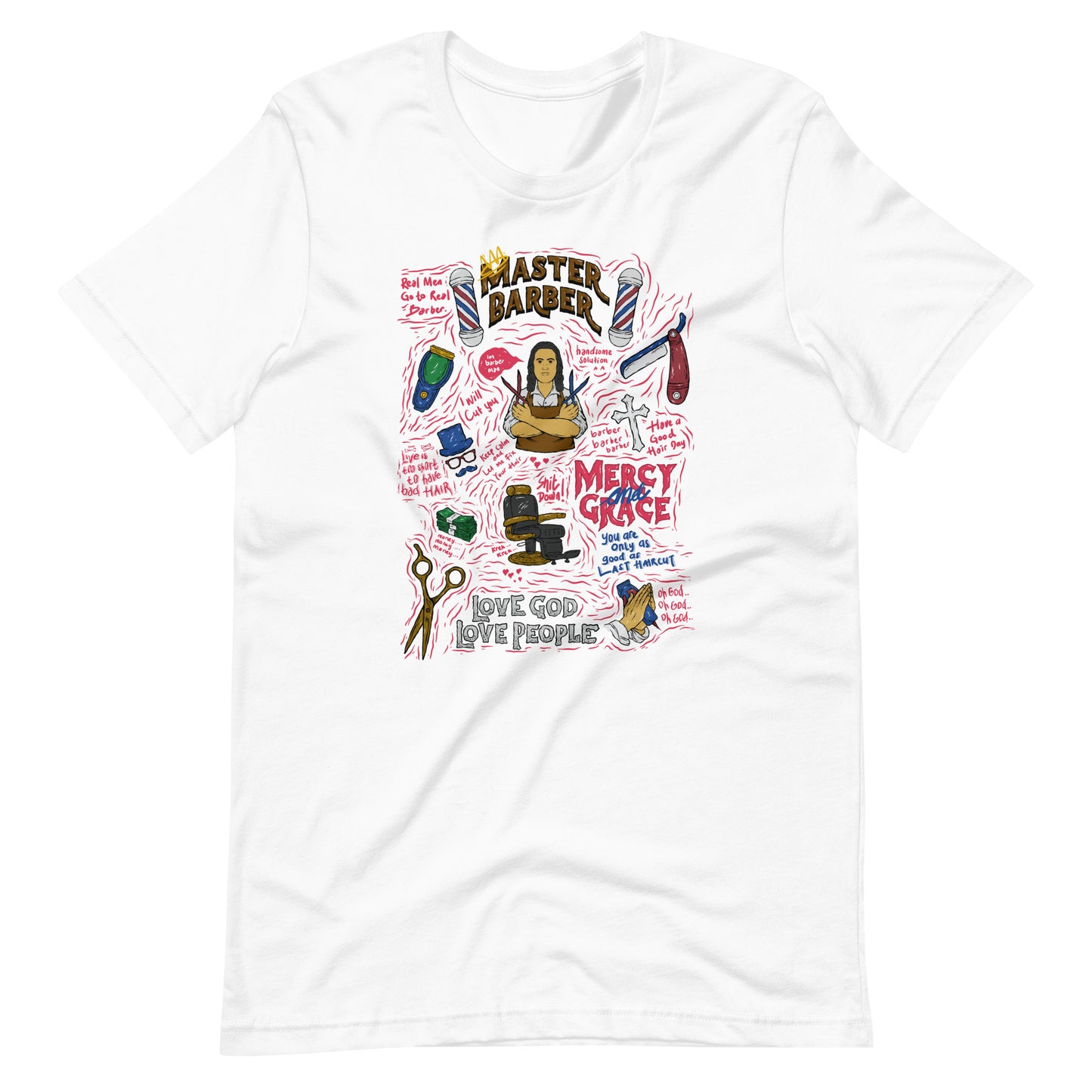 Master Barber Sayings T-Shirt